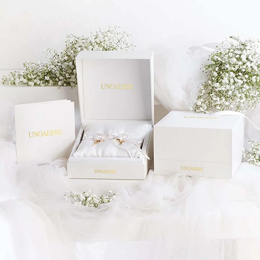 UNOAERRE - Wedding Box Unoaerre cuscino fedi e album anniversari