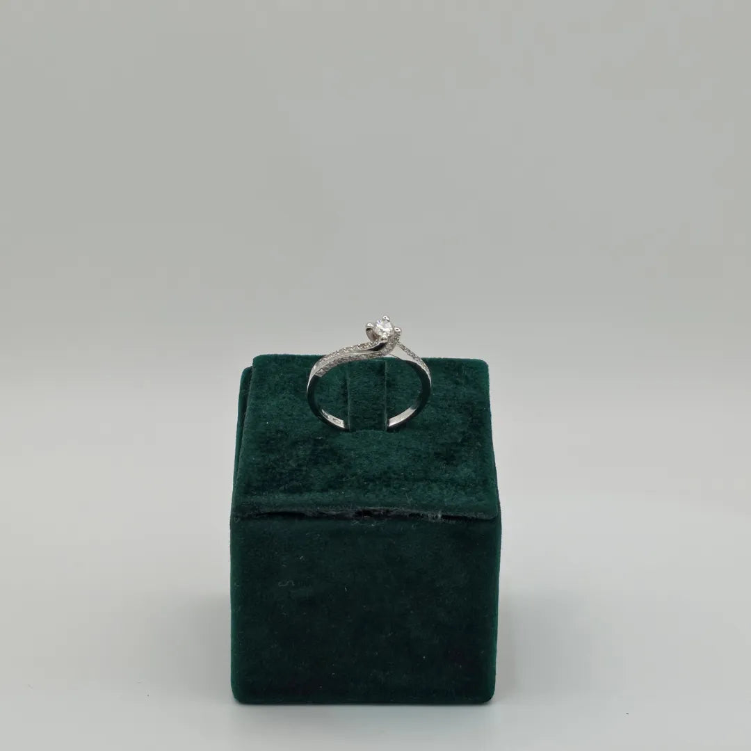Anello Solitario 18kt