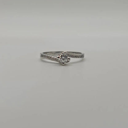 Anello Solitario 18kt