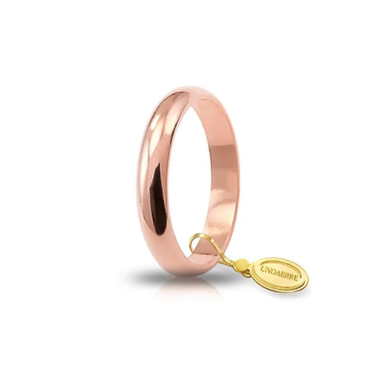UNOAERRE - Fede Nuziale Classica gr.5 in oro rosa