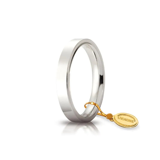 UNOAERRE - Fede Cerchi di Luce mm 3,5 in oro bianco
