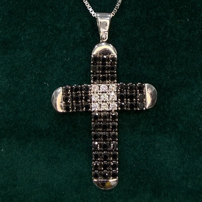 Collana Croce Zaffiro