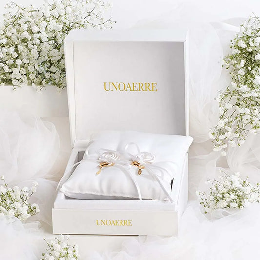 UNOAERRE - Wedding Box Unoaerre cuscino fedi e album anniversari