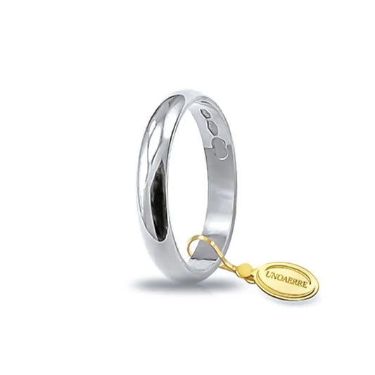 UNOAERRE - Fede Nuziale Classica gr.3 in oro bianco