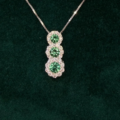 Collana Trilogy Smeraldo