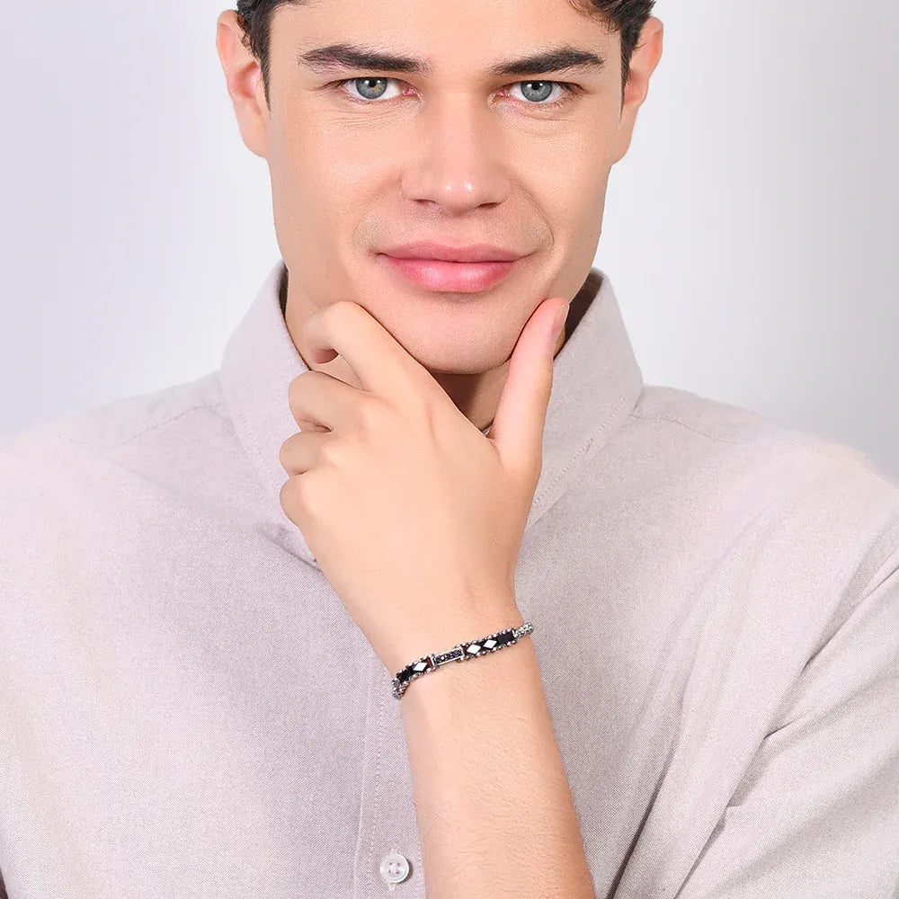 Luca Barra - Bracciale Uomo Ceramica Luca Barra BA1779