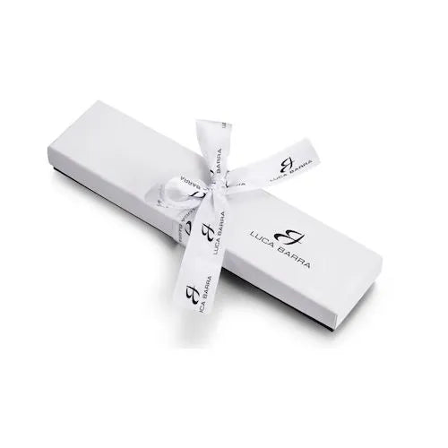 Luca Barra - BRACCIALE TENNIS DONNA IN ACCIAIO CON ELEMENTO CON ZIRCONI BIANCHI