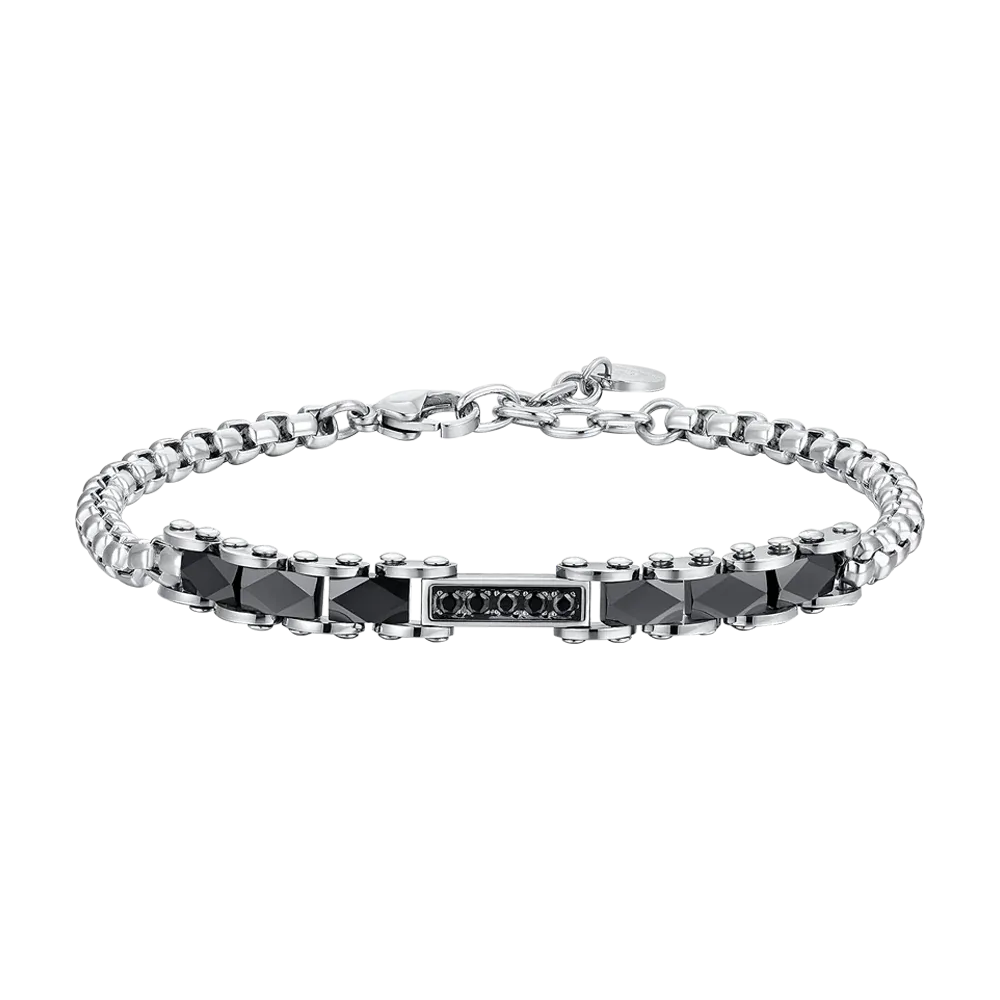 Luca Barra - Bracciale Uomo Ceramica Luca Barra BA1779